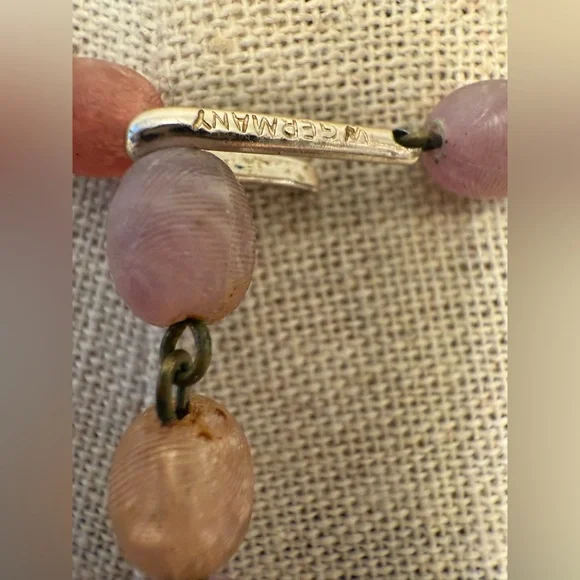 SOLD Vintage West Germany Double Strand Beaded Necklace
💜💗🧡 - Picture 4 of 5